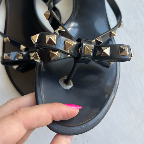 Valentino Garvani Rockstud jelly sandals - Picture 5 of 8